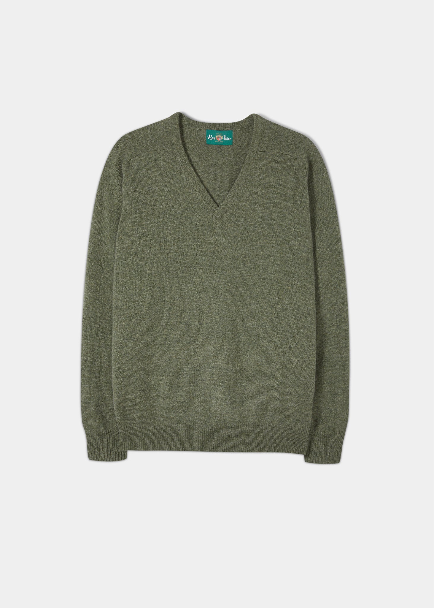 Kilsyth Lambswool Sweater in Landscape Alan Paine USA