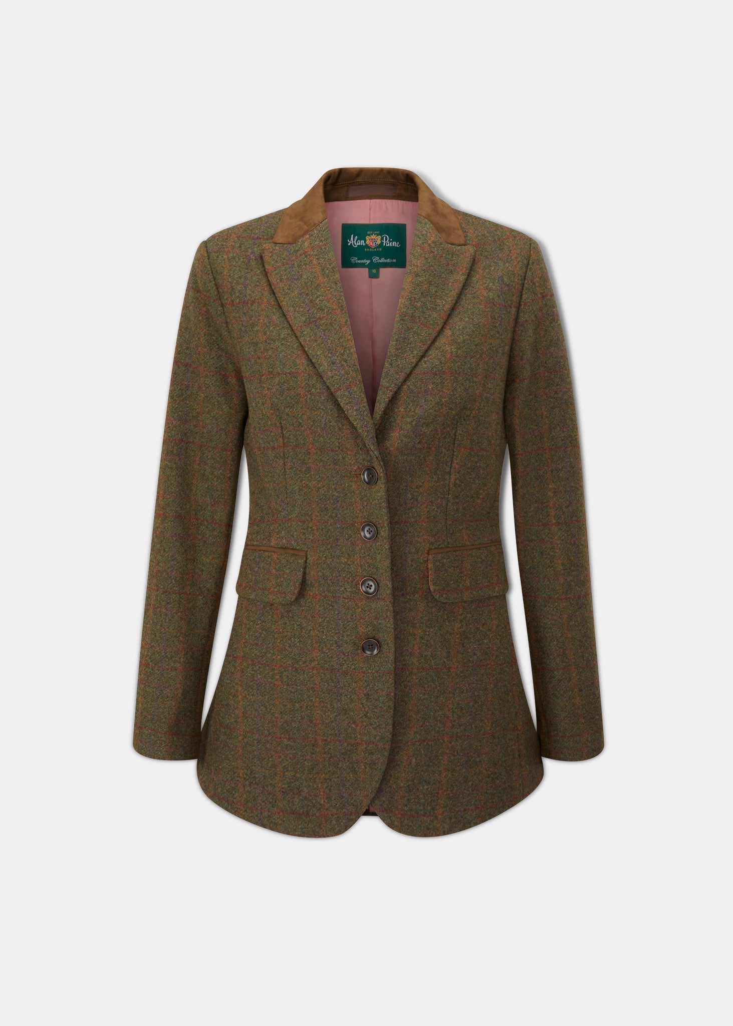 Ladies tweed blazer best sale