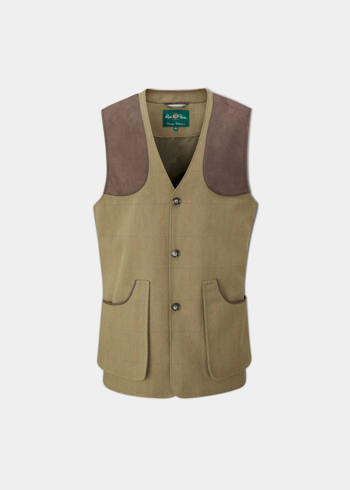 Axford Mens Shooting Waistcoat Aspen 1