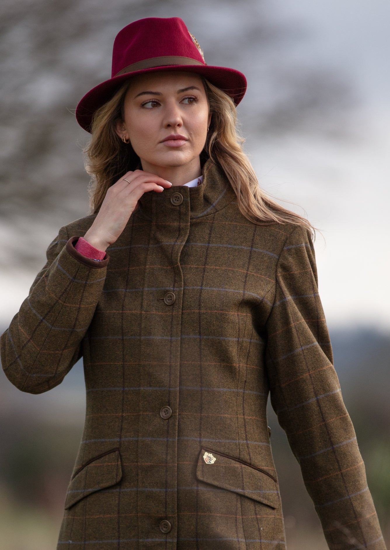 Tweed shooting jacket outlet womens