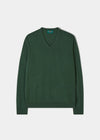 Haddington Cashmere Jumper in Costal Range- Regular Fit