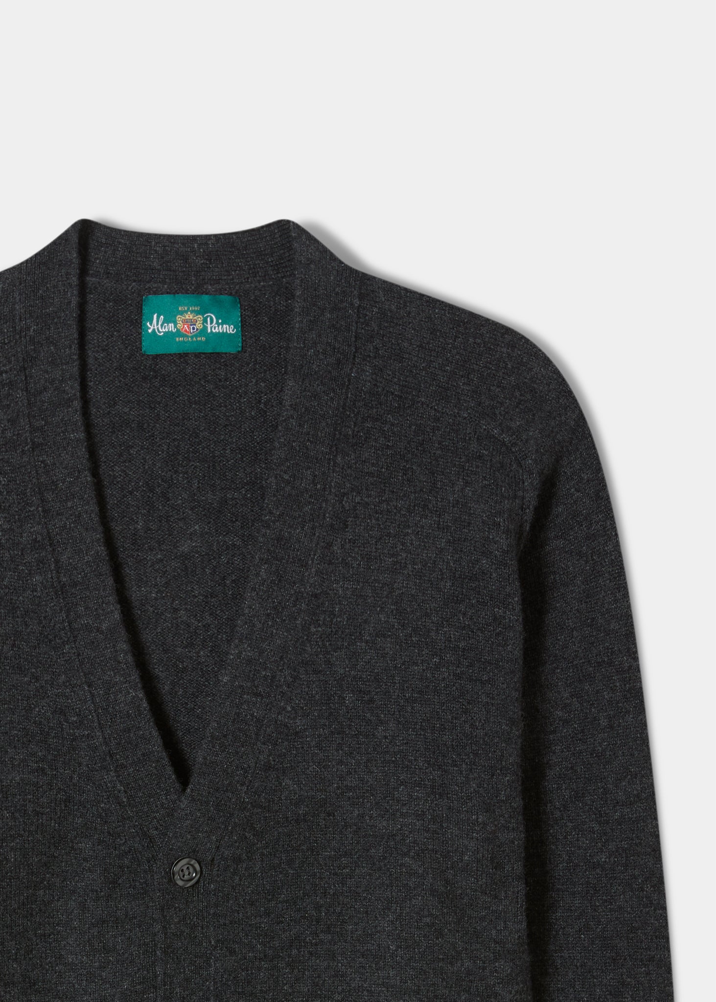 Alan Paine top Lambswool Cardigan