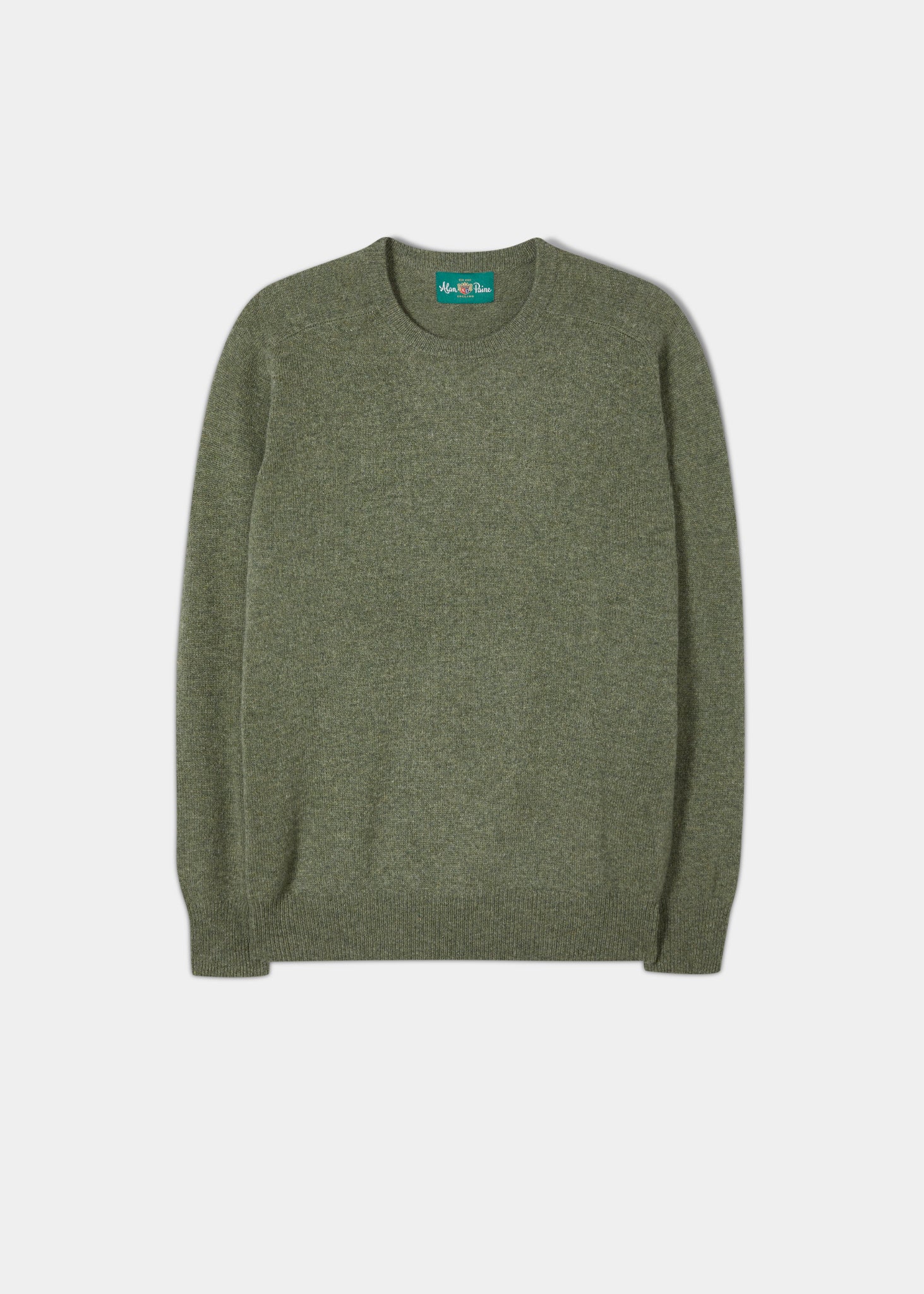 Olive green jumper mens best sale