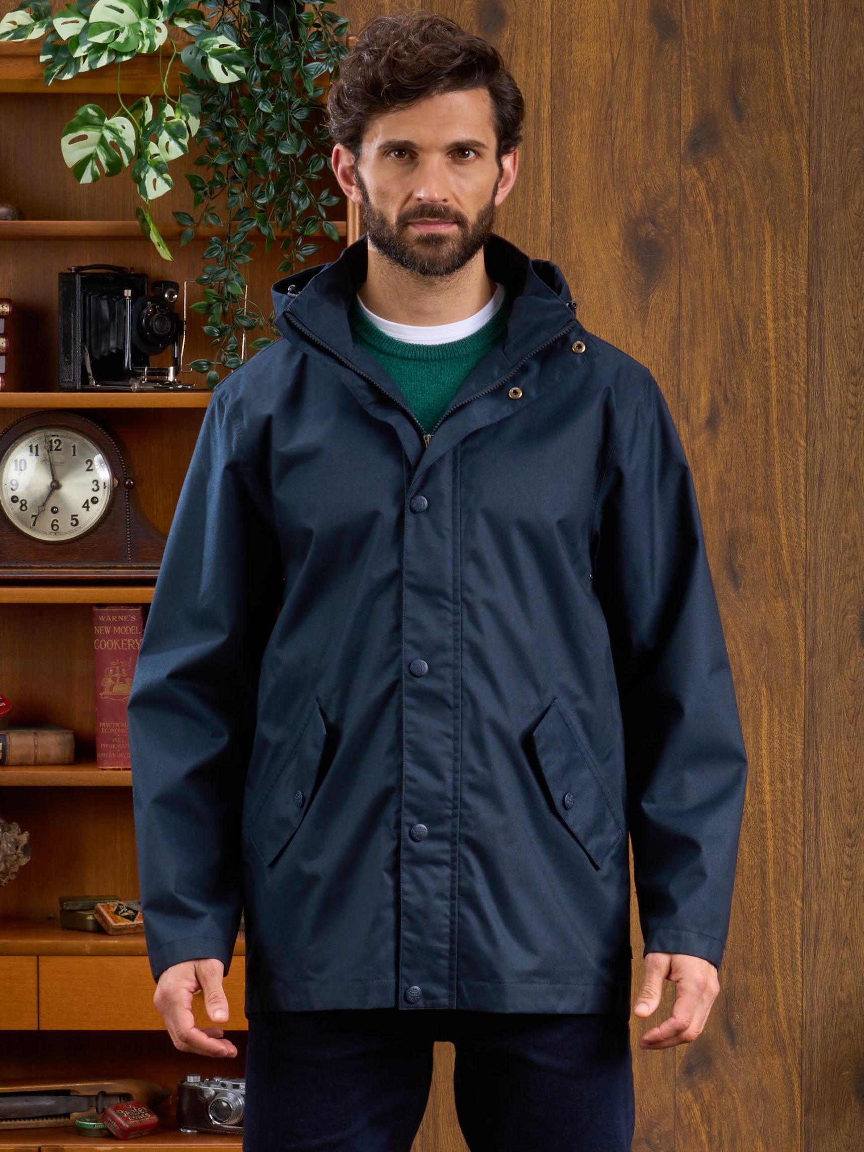 Waterproof Parka In Navy