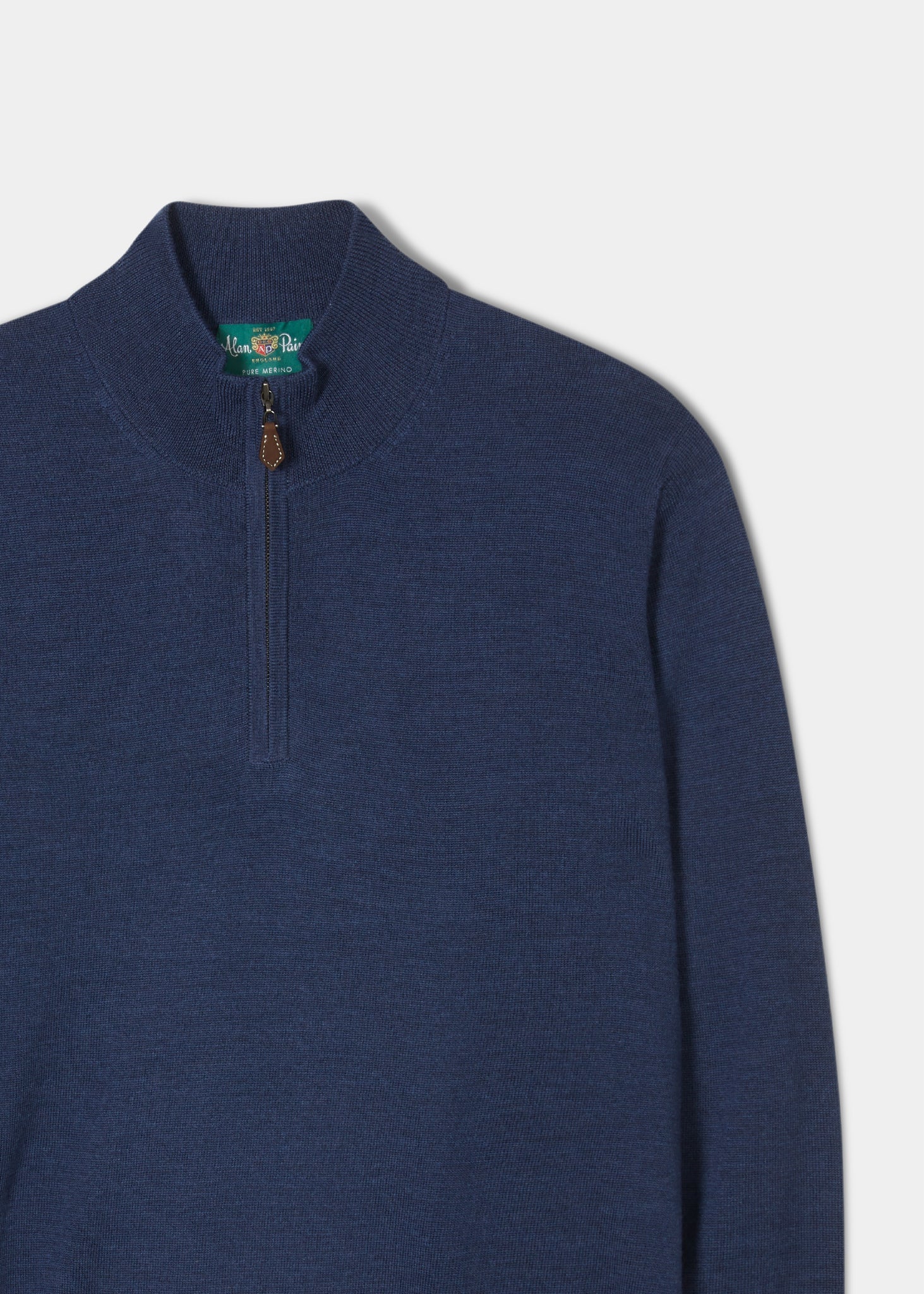 Ralph lauren merino cheap wool half zip jumper