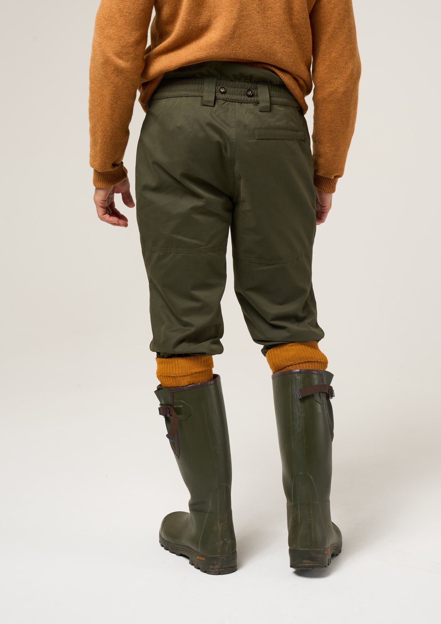 Milwood Men's Waterproof Shooting Breeks In Olive