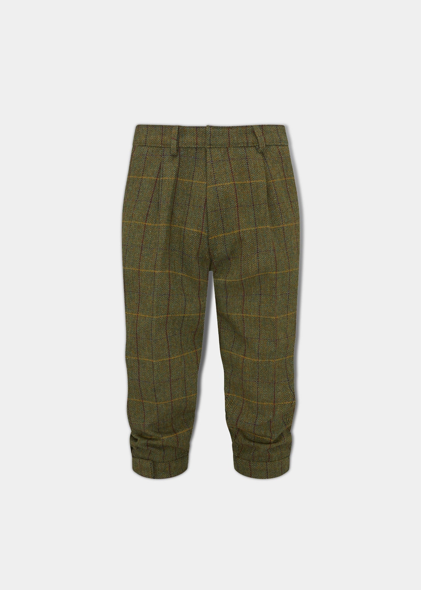 Rutland Children's Tweed Breeks In Green Ash