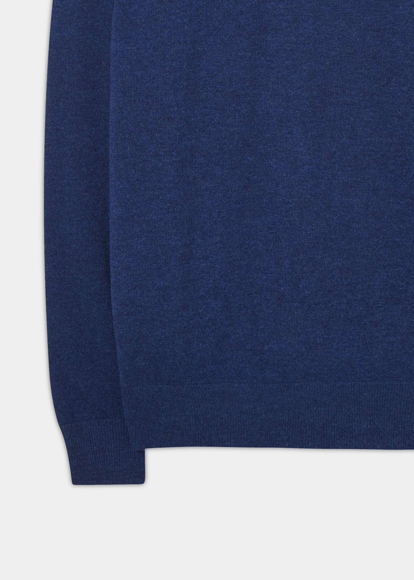 Cairns Geelong Wool 1/4 Zip Jumper in Indigo