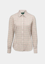 ladies-cotton-check-shirt-red